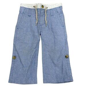 Janie and Jack Baby Boys Blue Chambray Pants 12-18 Months